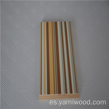 Melamine Blockboard para muebles de decoración interior